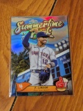2024 Topps Chrome #STP-2 F. Lindor Summertime In The Park