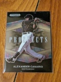 2021 Panini Prizm Draft Picks Prospects Alexander Canario #P-AC Giants