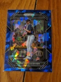 2023 Panini Prizm - AJ Smith-Shawver #6 Blue Ice Prizm