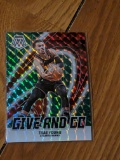 2023-24 Panini Mosaic Trae Young Give And Go Green Mosaic Prizm #10 Hawks