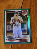 Kayden Campbell 2024 Panini USA Baseball Stars and Stripes #174 Green Louisville