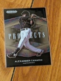 Alexander Canario 2021 Panini prizm draft picks Black Prizm Prospects card