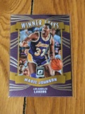 2023-24 Panini Donruss Optic - Winner Stays Magic Johnson #11 Purple Prizm