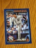 2024 Topps Series 1 Black Clay Holmes #247