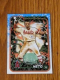 Zach Neto 2024 Topps Holiday #H157 Los Angeles Angels Baseball Card