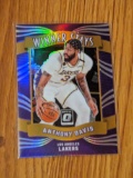 2023-24 Panini Donruss Optic - Winner Stays Anthony Davis #19 Purple Prizm