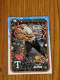 JOSH JUNG 2024 Topps Holiday Baseball ROOKIE CUP #H73 Texas Rangers