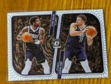 2022-23 Donruss Optic #5 Luka Doncic / Kyrie Optical Illusions Mavericks Card
