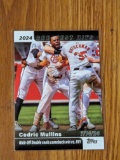 2025 Topps #GH-20 Cedric Mullins 2024 Greatest Hits