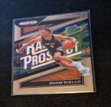 2024 Panini Prizm Draft Picks Zoom Diallo Rated Prospect #1 Washington Huskies