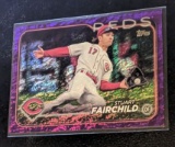 261/799 Topps series two Stuart Fairchild 673 Purple Foil Parallel