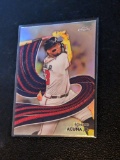 2024 Topps Chrome Ronald Acuna Jr Strokes #S-12 Atlanta Braves