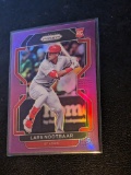 2022 Panini Prizm - Tier II Purple Prizm #119 Lars Nootbaar (RC)