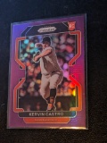 Kervin Castro 2022 Prizm Baseball - #34 RC Purple - San Francisco Giants