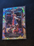 Hamidou Diallo 2022 Panini Prizm #82 Silver Cracked Ice Prizm Parallel Insert