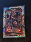 2022-23 Panini Prizm Silver Cracked Ice Josh Hart #48 Portland Trail Blazers