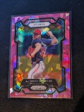 2024 Panini Prizm - Pink Ice Prizm #95 AJ Smith-Shawver (RC)