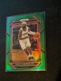 2022 Panini Prizm #130 Marcus Morris Sr. Green Parallel Insert