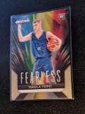 Nikola Topic RC/Rookie 2024 Panini Prizm fearless holo