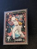 2024 TOPPS HOLIDAY SILVER GLITTER #H43 TREA TURNER
