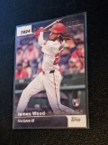 James Woods Rookie Nationals! 2025 Topps Series One Greatest Hits RC #GH-13