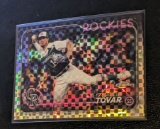 Ezequiel Tovar 2024 Topps Chrome X-Fractors #105 Colorado Rockies