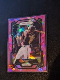 2024 Panini Prizm #111 J.D. Gonzalez - Pink Cracked Ice Prizm Baseball Padres