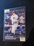 2025 Topps Series 1 #GH-1 Aaron Judge 2024 Greatest Hits New York Yankees