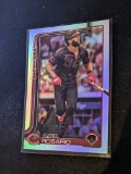 2025 Topps Series 1 Sand Glitter Silver Foil #116 Amed Rosario