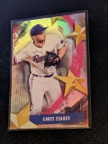 2025 Topps Series 1 – Corey Seager – Stars of MLB #SMLB-14 – Holo Foil