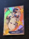 Yordan Alvarez 2025 Topps Series 1 Stars of MLB #SMLB-9 Houston Astros