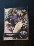 2023 Bowman Platinum #TOP-44 Jordan Beck Top Prospects Ice Foil
