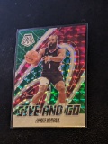 #15 2023-24 Panini Mosaic Give and Go Green Prizm James Harden Los Angeles