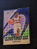 2023-24 Panini Mosaic - Give and Go #14 silver insert Tyrese Maxey