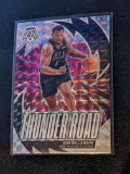 2023-24 Panini Silver Mosaic Prizm Thunder Road Zion William #10