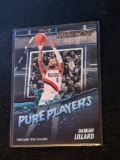 2023-24 Hoops #7 Damian Lillard Pure Players Holo Portland Trail Blazers
