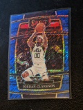 2021-22 Panini Select Blue Shimmer Prizm Jordan Clarkson #38