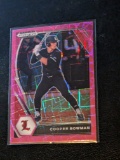 2021 Panini Prizm Draft Picks - Cooper Bowman #PDP122 Pink Velocity Prizm (RC)