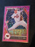 2021 Panini Prizm Draft Picks - Kevin Abel #PDP195 Pink Velocity Prizm (RC)