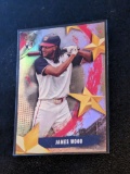 2025 Topps Series 1 James Wood Stars of MLB Holo Rookie Card #SMLB-18 Nationals
