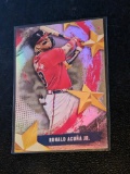 2025 Topps Series 1 Stars of MLB Holo #SMLB-16 Ronald Acuna Jr Braves