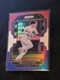 2022 Panini Prizm Trevor Story #4 Red/White/Blue Prizm
