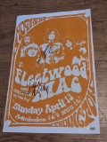 John McVie & Lindsey Buckingham Signed Photo 11x17 with coa