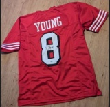 Steve Young Autographed jersey with coa