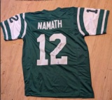 Joe Namath Autographed jersey with coa
