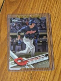 2017 Topps Chrome Update - #HMT7 Bradley Zimmer RC - Cleveland Indians