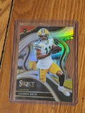 2023 Panini Select - Club Level Jayden Reed #258 Silver Prizm Die-Cut (RC)