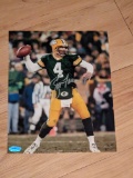 Brett Favre autographed 8x10 photo with coa
