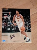 Evan Mobley autographed 8x10 photo with coa