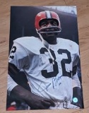 Jim Brown 11x17 autographed photo with coa